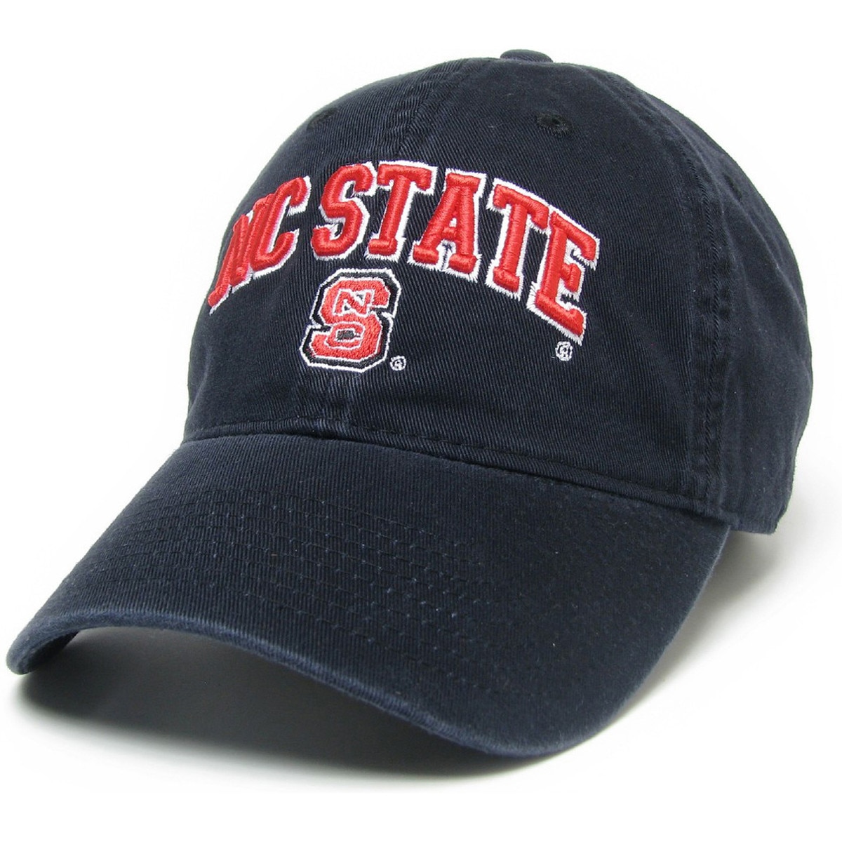 Hat - Black Twill - NC State Arch O